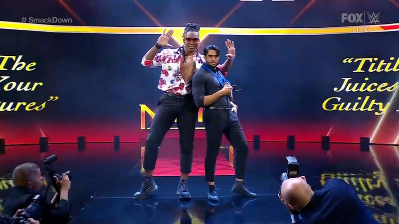 Max Dupri debuts his Maximum Male Models on Friday Night SmackDown